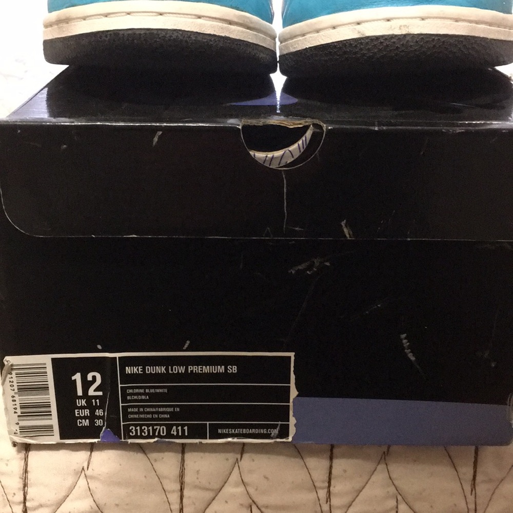 Nike Skateboarding “taxi cabs” lows chlorine blue